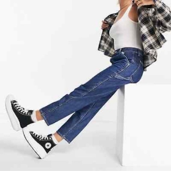 Levi's Premium Denim Painter Boy Jeans in Snooze Ya Lose Wash - Picture 4 of 16